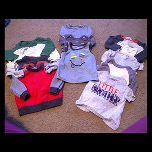 T shirt and onsies bundle